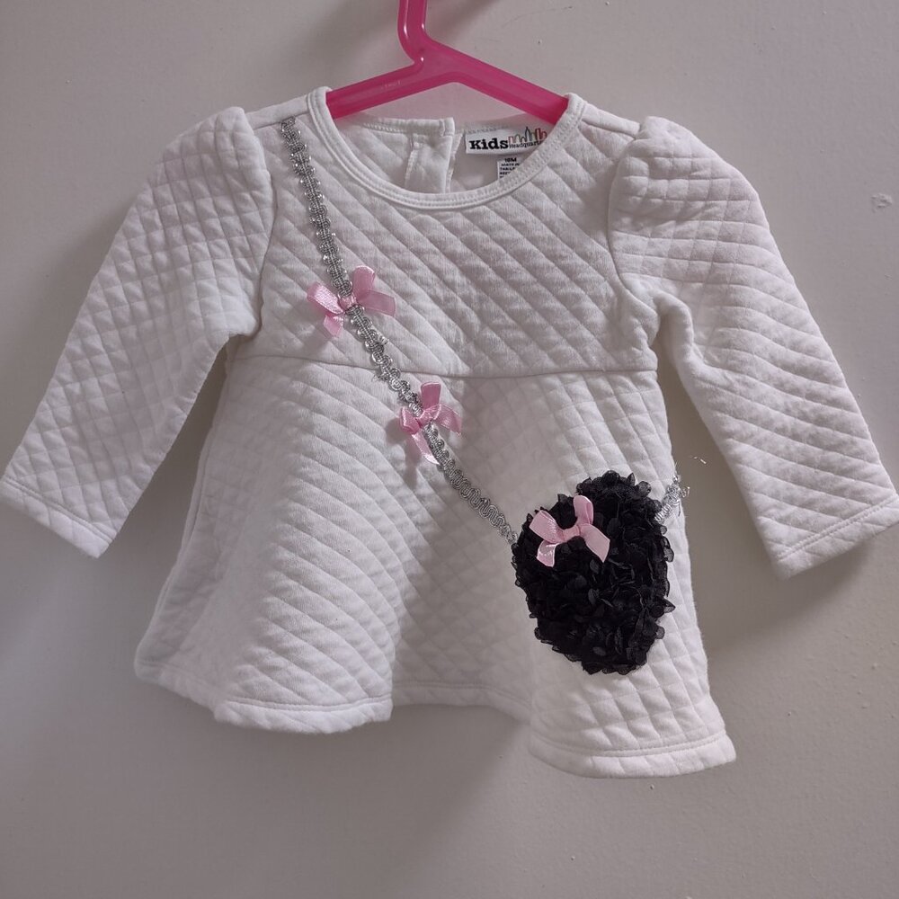 Kids Headquarters Brand, Little Girls Long Sleeved Dress